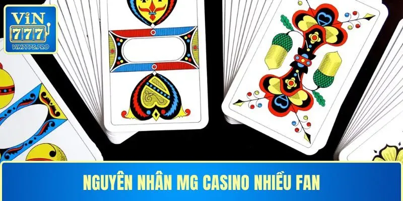 MG Casino VIN777 là điểm đến đầu tiên